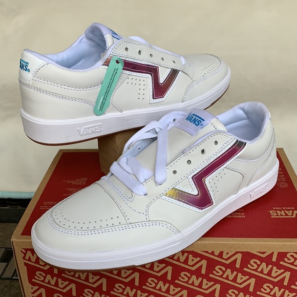 VANS LOWLAND Cc Rainbow True White/RAINBOW MEN’s - Picture 5 of 13